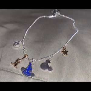 NEW mickey mouse wizard charm bracelet
